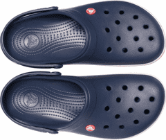 Crocs Crocband Clogs Unisex, 39-40 EU, M7W9, Dreváky, Šlapky, Papuče, Navy, Modrá, 11016-410