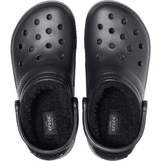 Crocs Classic Lined Clogs Unisex, 42-43 EU, M9W11, Dreváky, Šlapky, Papuče, Black/Black, Čierna, 203591-060