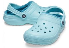 Crocs Classic Lined Clogs Unisex, 41-42 EU, M8W10, Dreváky, Šlapky, Papuče, Pure Water, Modrá, 203591-4SS