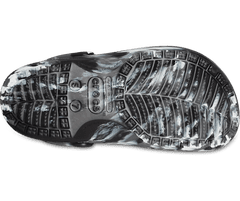 Crocs Baya Lined Marbled Clogs Unisex, 42-43 EU, M9W11, Dreváky, Šlapky, Papuče, Black/Multi, Čierna, 208333-0C4