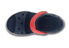 Crocs Crocband Sandals pre deti, 30-31 EU, C13, Sandále, Šlapky, Papuče, Navy/Red, Modrá, 12856-485