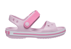 Crocs Crocband Sandals pre deti, 30-31 EU, C13, Sandále, Šlapky, Papuče, Ballerina Pink, Ružová, 12856-6GD