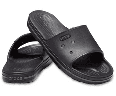 Crocs Crocband III Slides Unisex, 42-43 EU, M9W11, Šlapky, Sandále, Papuče, Black/Graphite, Čierna, 205733-02S