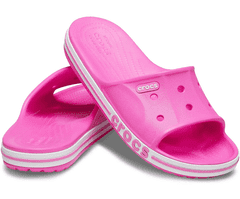 Crocs Bayaband Slides Unisex, 36-37 EU, M4W6, Šlapky, Sandále, Papuče, Electric Pink, Ružová, 205392-6QQ