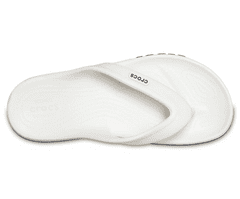 Crocs Bayaband Flip-Flops Unisex, 38-39 EU, M6W8, Žabky, Šlapky, Papuče, White/Navy, Biela, 205393-126