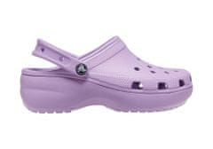 Crocs Classic Platform Clogs pre ženy, 34-35 EU, W5, Dreváky, Šlapky, Papuče, Orchid, Fialová, 206750-5PR