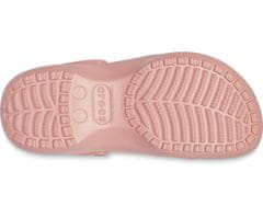 Crocs Classic Platform Clogs pre ženy, 39-40 EU, W9, Dreváky, Šlapky, Papuče, Pale Blush, Ružová, 206750-6RL