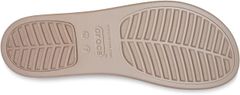 Crocs Brooklyn Low Wedge Sandals pre ženy, 36-37 EU, W6, Sandále, Šlapky, Papuče, Flame/Mushroom, Červená, 206453-6SQ