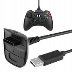 Verk  06259 Nabíjací kábel k ovládaču Play&CHarge XBOX 360 1,5 m