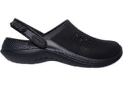 Crocs LiteRide 360 Clogs pre mužov, 46-47 EU, M12, Dreváky, Šlapky, Papuče, Black/Black, Čierna, 206708-060