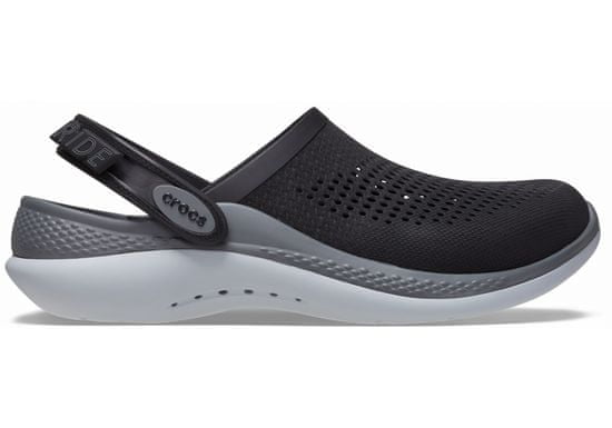 Crocs LiteRide 360 Clogs Unisex, 43-44 EU, M10W12, Dreváky, Šlapky, Papuče, Black/Slate Grey, Čierna, 206708-0DD