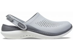 Crocs LiteRide 360 Clogs Unisex, 39-40 EU, M7W9, Dreváky, Šlapky, Papuče, Light Grey/Slate Grey, Sivá, 206708-0DT