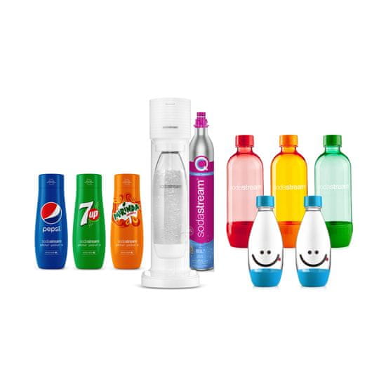 SodaStream GAIA WHTE FAMILY PACK