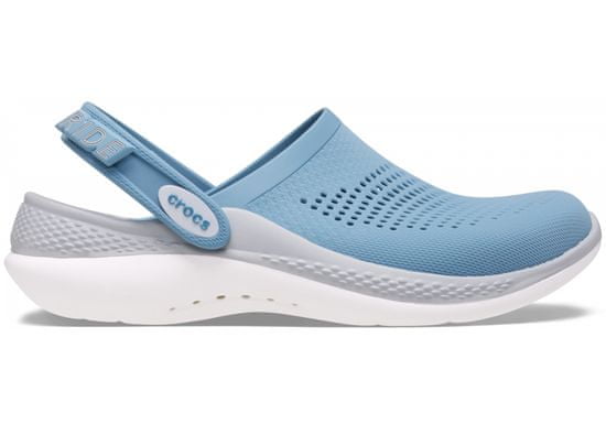 Crocs LiteRide 360 Clogs Unisex, 43-44 EU, M10W12, Dreváky, Šlapky, Papuče, Blue Steel/Microchip, Modrá, 206708-4LC