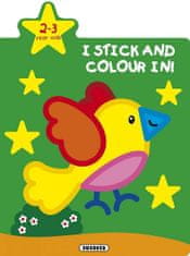 I stick and colour in! - Bird 2-3 year old