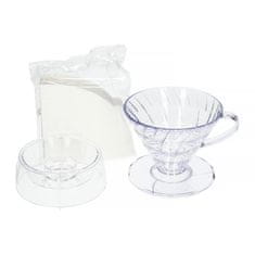 Hario Hario - V60 Drip-Assist Set - V60-02 dripper set + uzáver + filtre