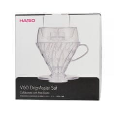 Hario Hario - V60 Drip-Assist Set - V60-02 dripper set + uzáver + filtre