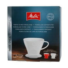 MELITTA Porcelánový odkvapkávač kávy Melitta 102 - červený