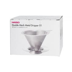 Hario Hario metal Drip V60-01 so stojanom