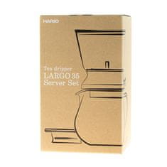 Hario Hario Largo 35 Tea Dripper Server Set - varič čaju s kanvicou