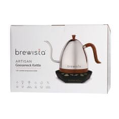 Brewista Brewista - Variabilná kanvica Artisan Silver 1l - rýchlovarná kanvica