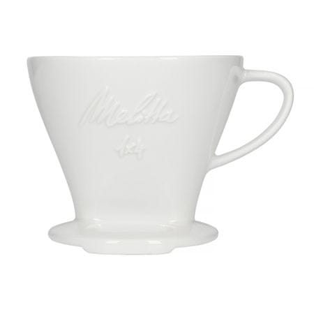 MELITTA Porcelánový odkvapkávač kávy Melitta 1x4 - biely