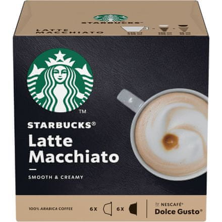 Starbucks Kávové kapsle LATTE MACCHIATO 129g/12401282/