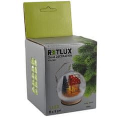 Retlux Vianočné osvetlenie RXL 365 skl. ozdoba dům 1LED WW