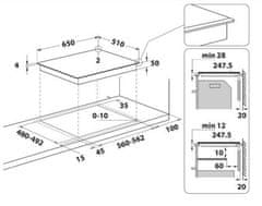 Whirlpool Indukčná varná doska WF S4665 CPBF