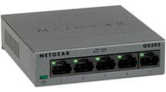 Netgear 5PT GE UNMANAGED SW METAL LP, GS305