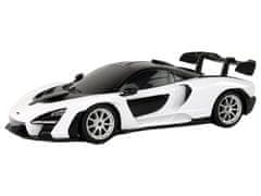 Lean-toys Auto R/C McLaren 1:24 Rastar White