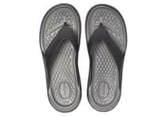 Crocs LiteRide Flip-Flops Unisex, 38-39 EU, M6W8, Žabky, Šlapky, Papuče, Black/Slate Grey, Čierna, 205182-0DD