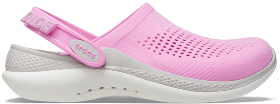 Crocs LiteRide 360 Clogs Unisex, 43-44 EU, M10W12, Dreváky, Šlapky, Papuče, Taffy Pink, Ružová, 206708-6SW