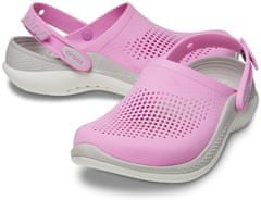 Crocs LiteRide 360 Clogs Unisex, 43-44 EU, M10W12, Dreváky, Šlapky, Papuče, Taffy Pink, Ružová, 206708-6SW