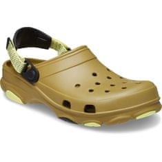 Crocs Classic All Terrain Clogs Unisex, 39-40 EU, M7W9, Dreváky, Šlapky, Papuče, Aloe, Hnedá, 206340-3UA