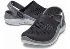 Crocs LiteRide 360 Clogs pre deti, 30-31 EU, C13, Dreváky, Šlapky, Papuče, Black/Slate Grey, Čierna, 207021-0DD