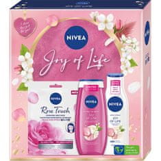 Nivea Darčeková sada pleťovej a telovej starostlivosti Joy Of Life