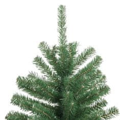 Vidaxl Umelý výklopný vianočný stromček so stojanom zelený 150 cm