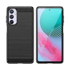 IZMAEL Carbon Shield TPU puzdro pre Samsung Galaxy M54 - Čierna KP28575