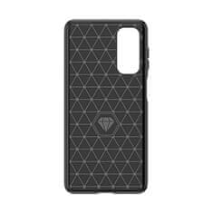 IZMAEL Carbon Shield TPU puzdro pre Samsung Galaxy M54 - Čierna KP28575