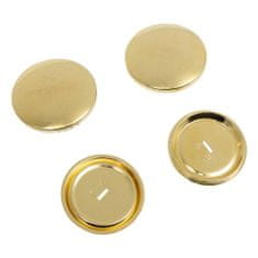 PRYM Poťahovacie gombíky, 38 mm, 2 ks, zlaté farby