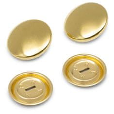 PRYM Poťahovacie gombíky, 23 mm, 4 ks, zlaté farby