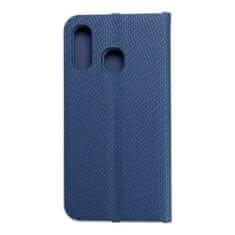 FORCELL Puzdro / obal pre Samsung Galaxy A40 modrý - kniha Luna Carbon