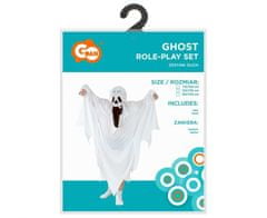 Detský kostým duch - ghost - veľ. 110 - 120 cm - Halloween