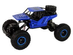 Lean-toys RC auto na diaľkové ovládanie 1:16 čierna modrá