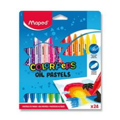 Maped - Olejové pastely Color´Peps 24 ks