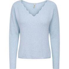 ONLY Dámsky sveter ONLGABRIEL 15297168 Cashmere Blue (Veľkosť M)