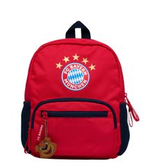 FAN SHOP SLOVAKIA Detský Batoh FC Bayern Mníchov, Berni, červený, 22x9x28cm