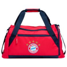 FAN SHOP SLOVAKIA Športová taška cez rameno FC Bayern Mníchov, Červená, 52x26x26cm