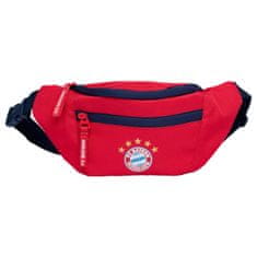 FAN SHOP SLOVAKIA Ľadvinka FC Bayern Mníchov, 2 vrecká na zips, červená, 28x8x13cm